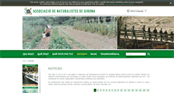 Desktop Screenshot of naturalistesgirona.org